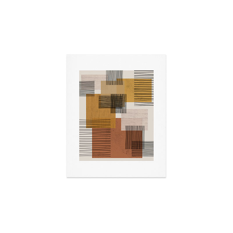 Modern Pattern Art Print Gallery Image 1