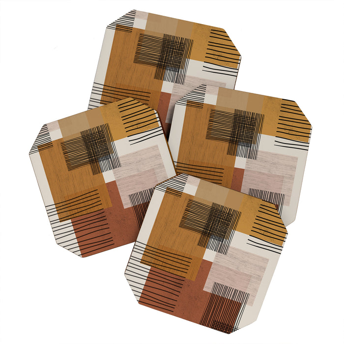 Modern Pattern Coaster Gallery Image 1