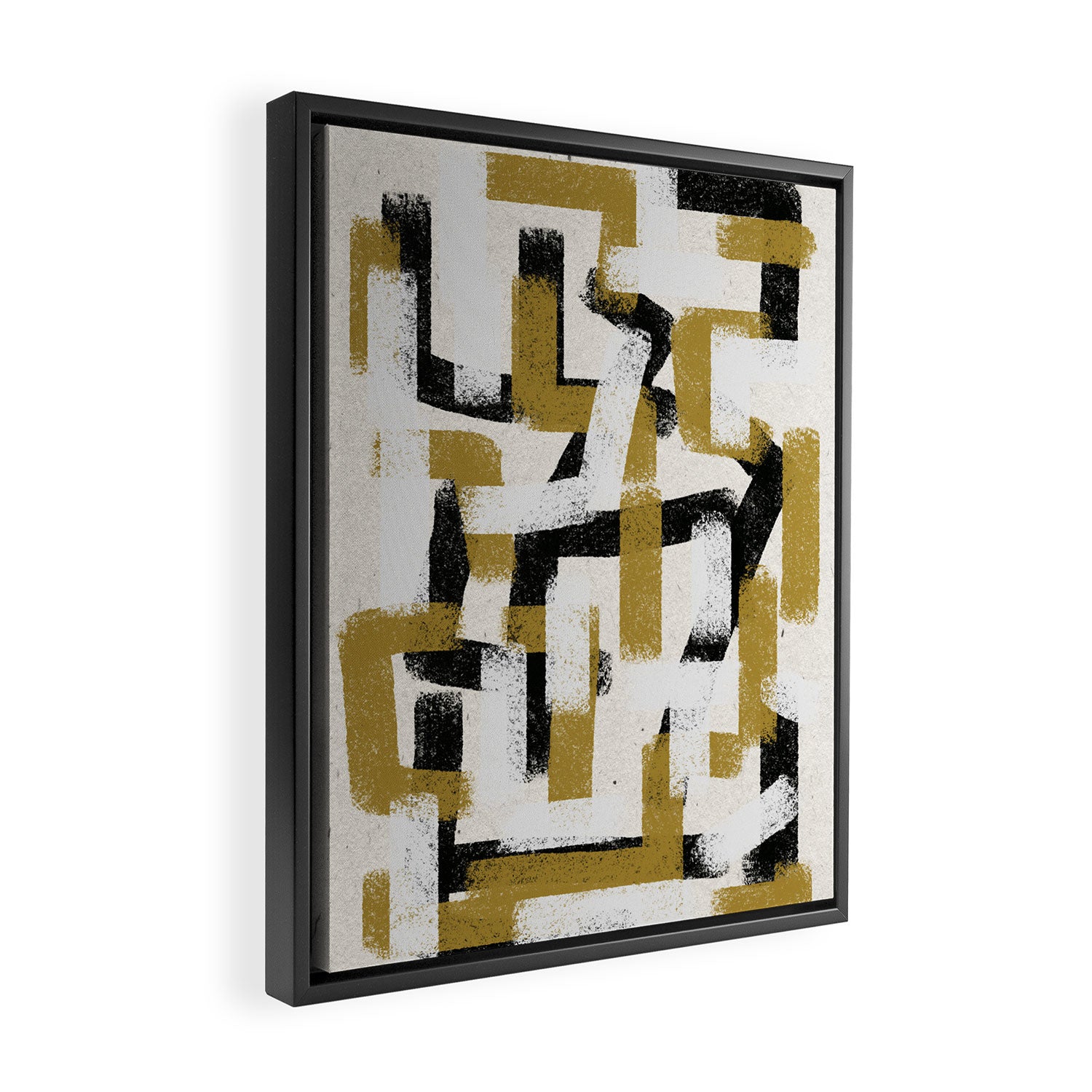 Modern Pattern  Framed Canvas Print Gallery Image 2