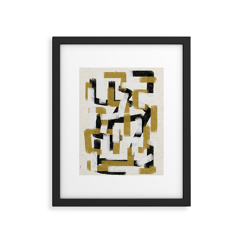 Modern Pattern  Framed Art Print Gallery Image 5