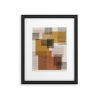 Modern Pattern Framed Art Print Gallery Image 5