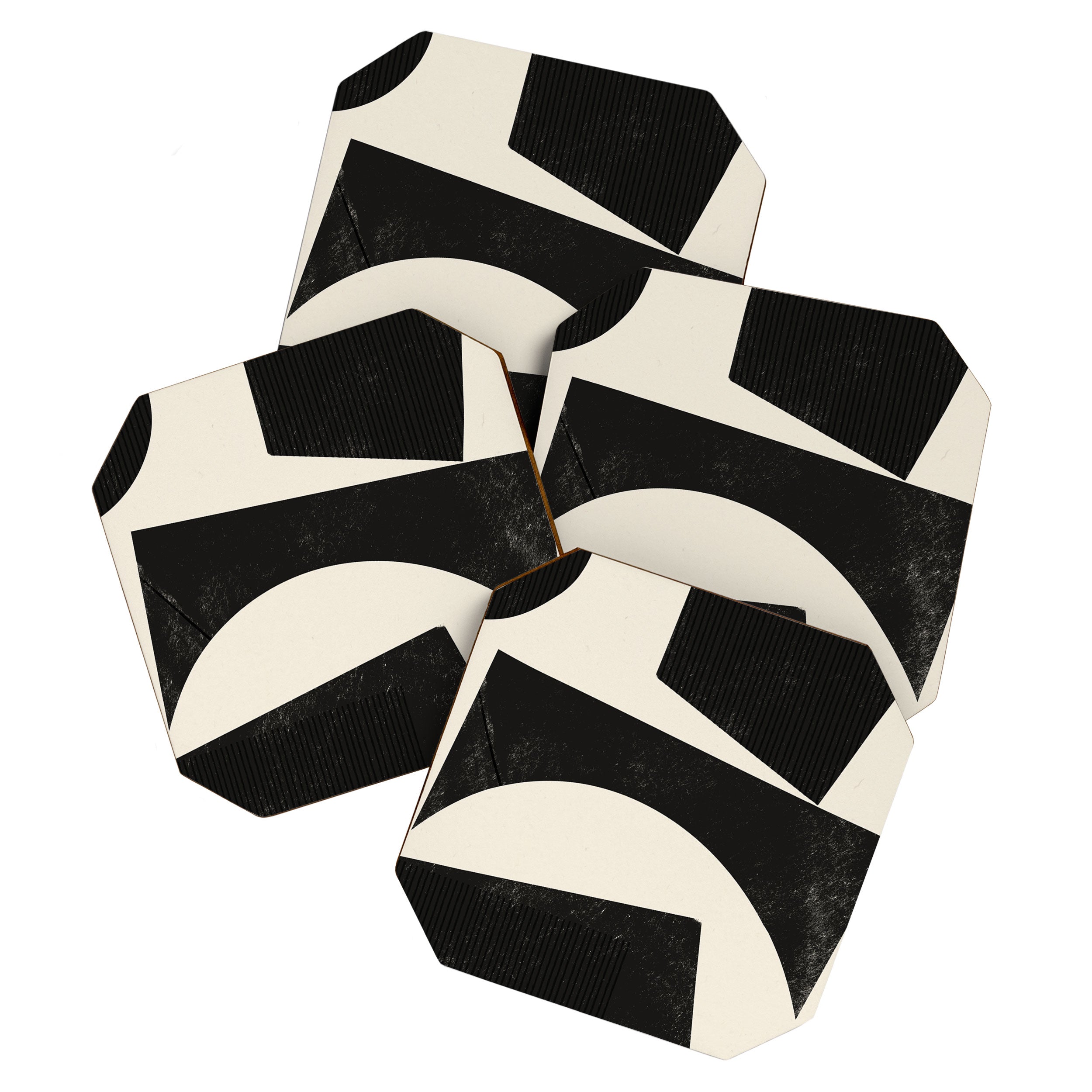 Modern Shape 04 Coaster Gallery Image 1