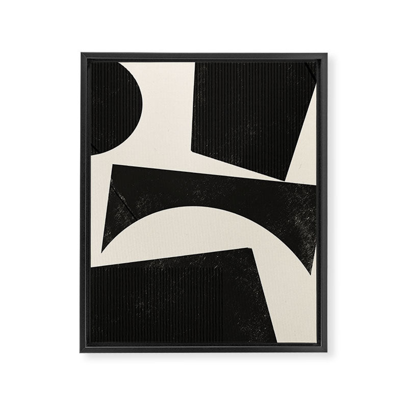 Modern Shape 04 Framed Canvas Print Gallery Image 6