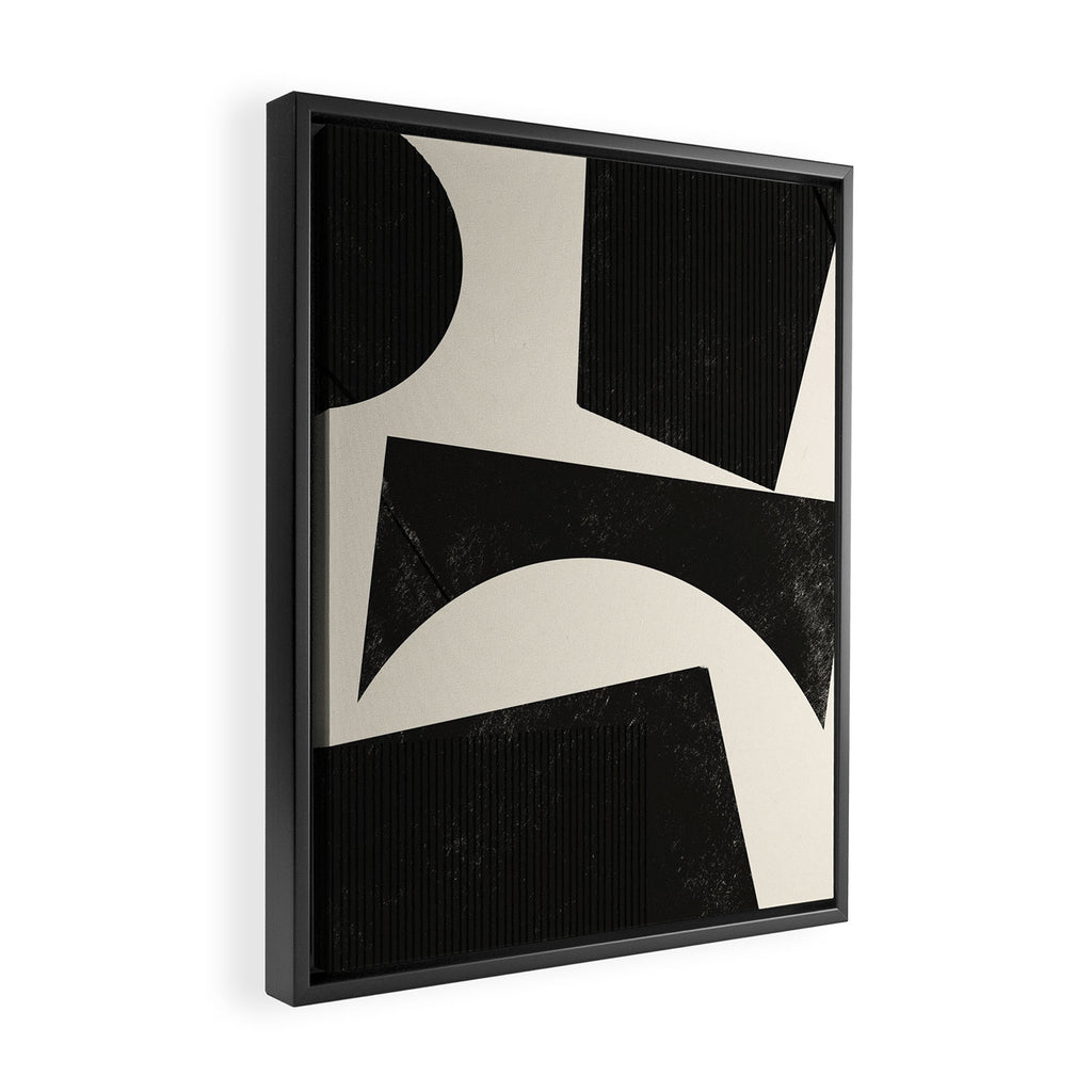 Modern Shape 04 Framed Canvas Print Gallery Image 2