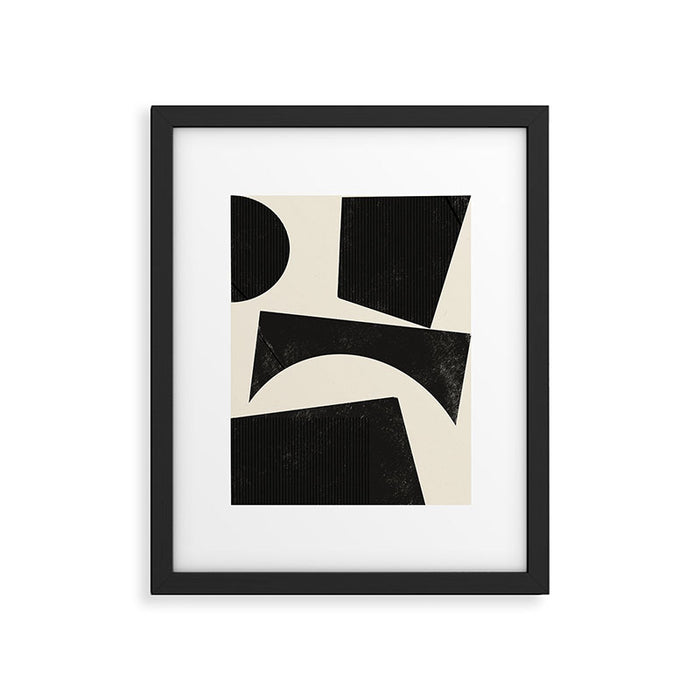 Modern Shape 04 Framed Art Print Gallery Image 1