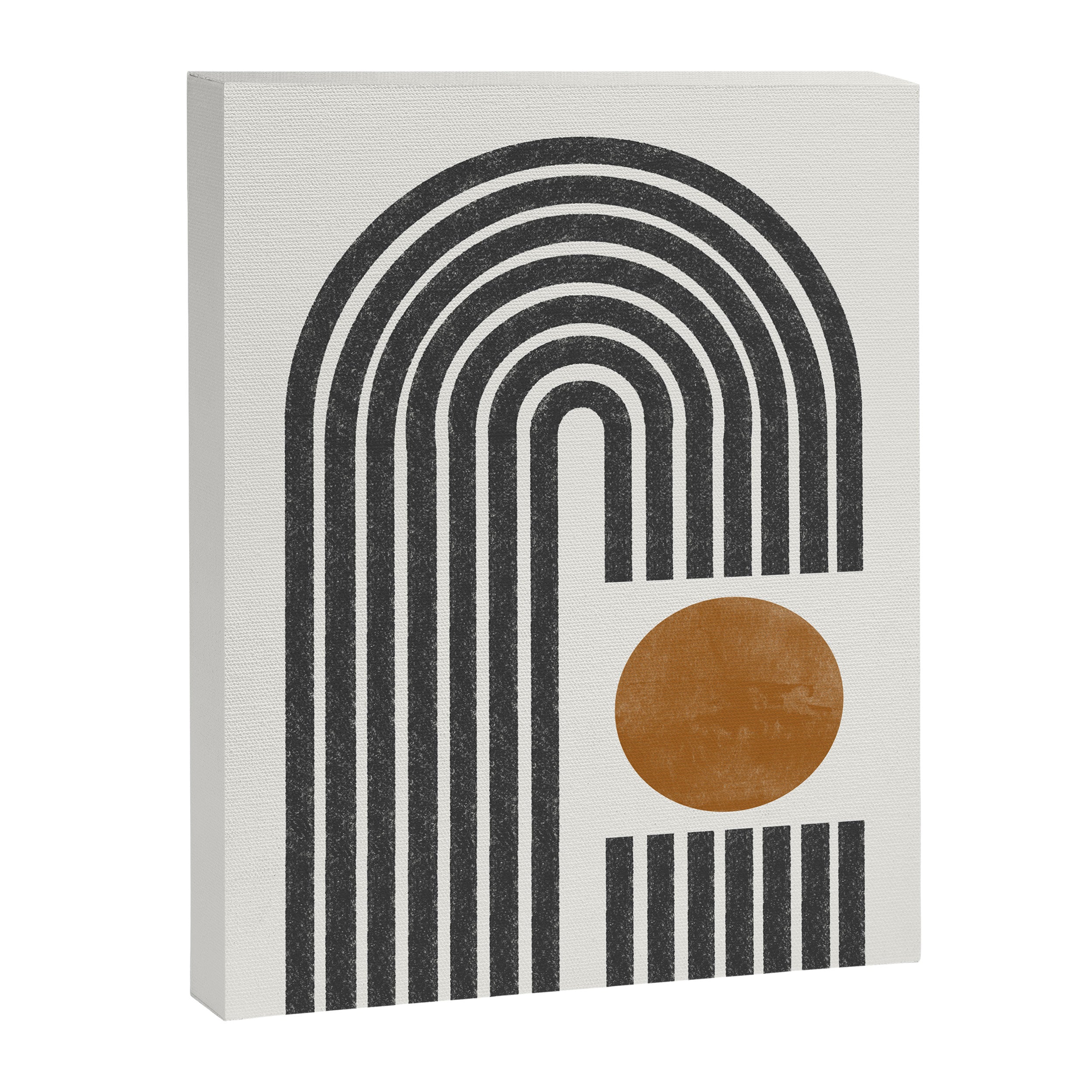Modern Shape Art Canvas Print Gallery Image 6