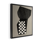 Modern Shapes Framed Canvas Print Gallery Image 2