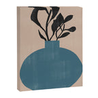Modern Vase with Plants No.7 Canvas Print Gallery Image 6