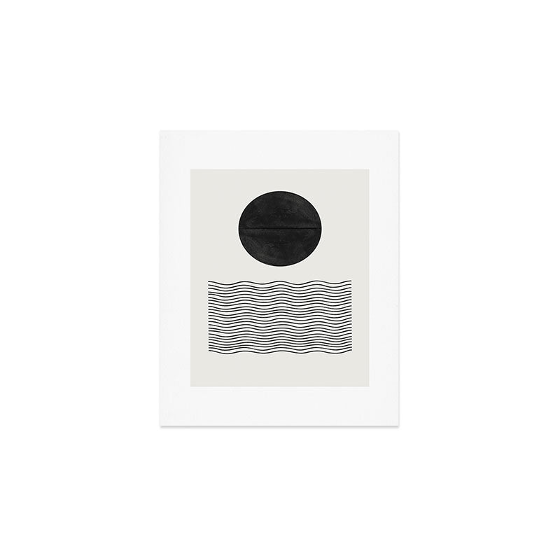 Modern Waves Art Print Gallery Image 1