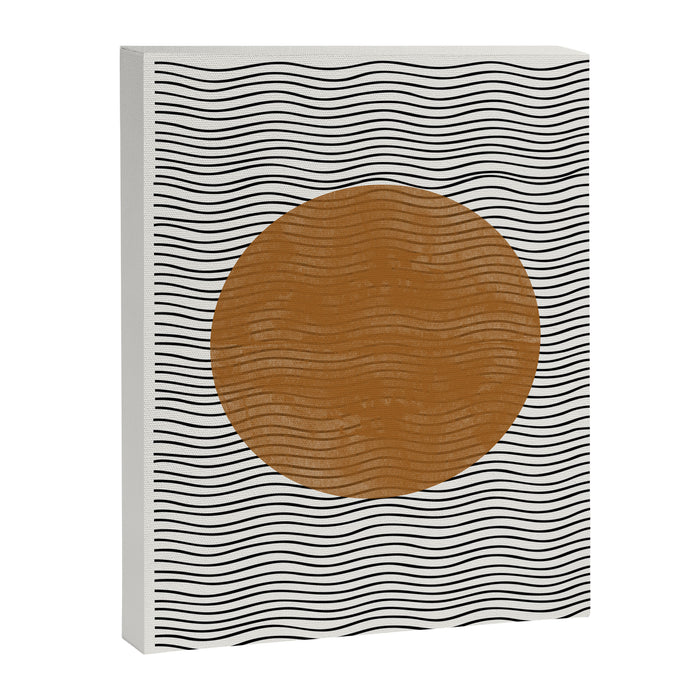 Modern Waves Canvas Print Gallery Image 1