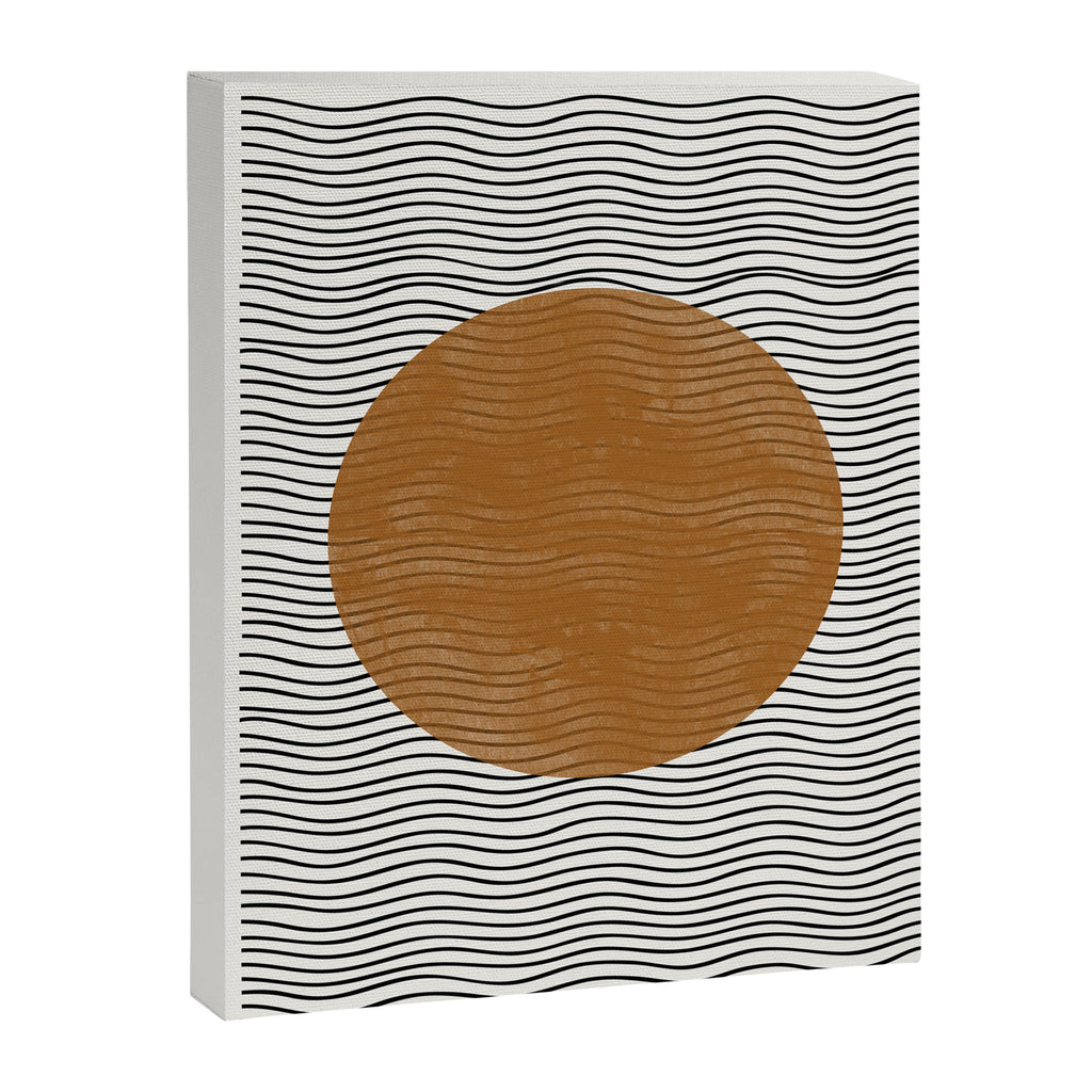 Modern Waves Canvas Print Gallery Image 6