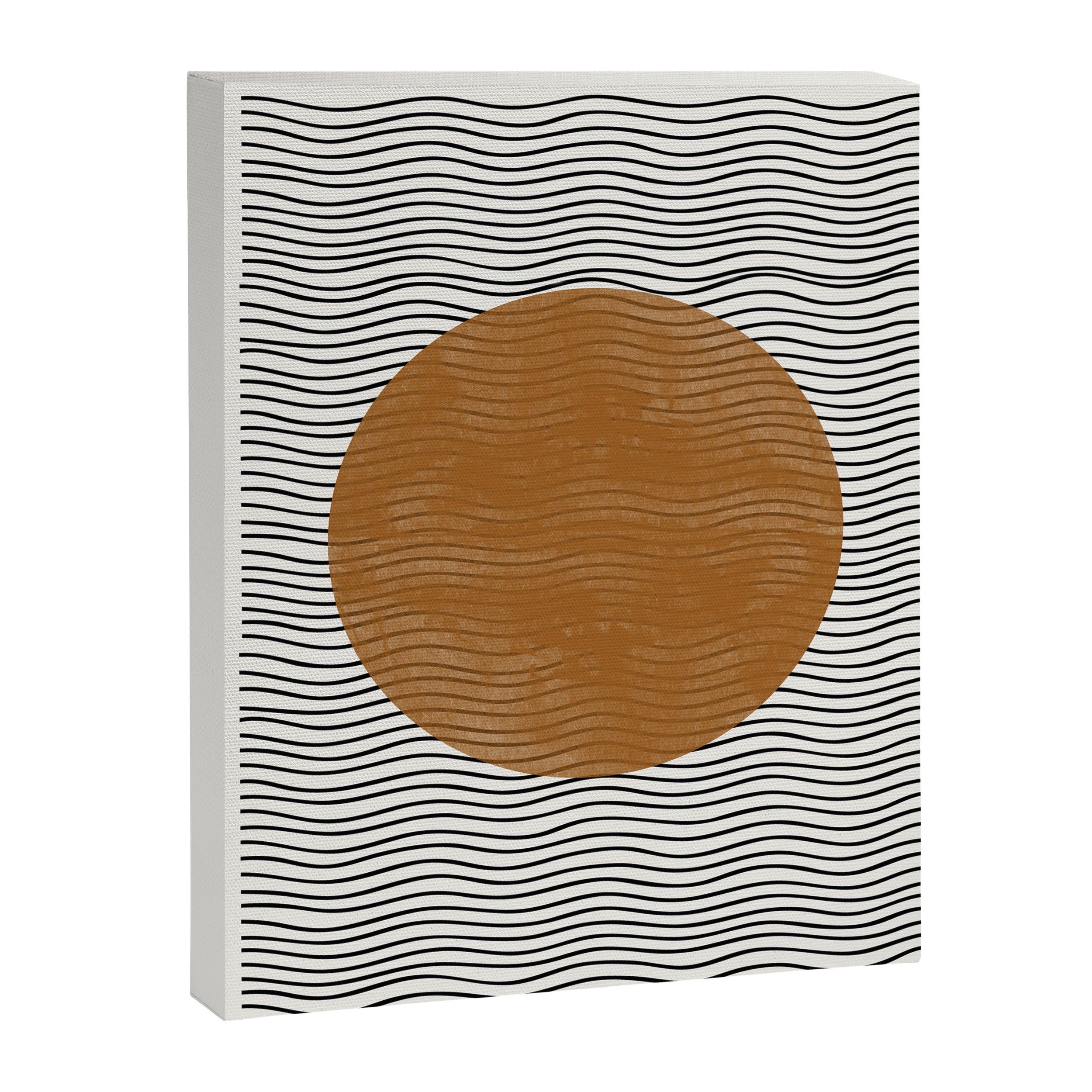 Modern Waves Canvas Print Gallery Image 6