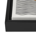Modern Waves Framed Canvas Print Gallery Image 3