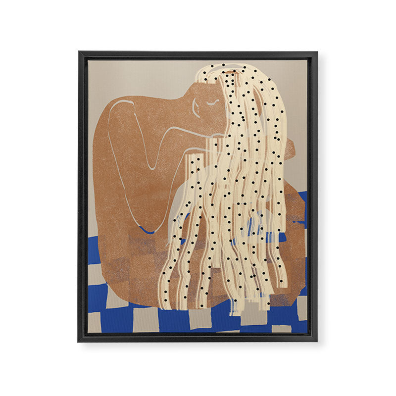 MOOD WOMAN Portrait  Framed Canvas Print Gallery Image 6
