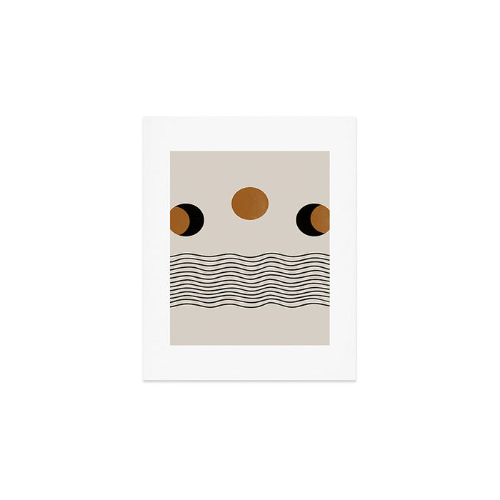 Moon Phases Art Print Gallery Image 1