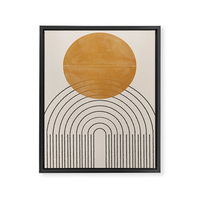 Morning Sun Framed Canvas Print Gallery Image 1