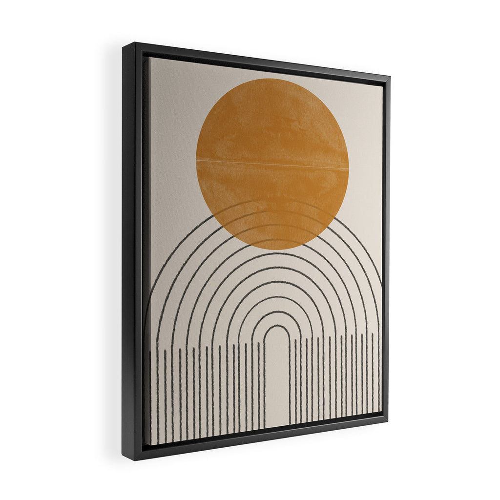 Morning Sun Framed Canvas Print Gallery Image 2