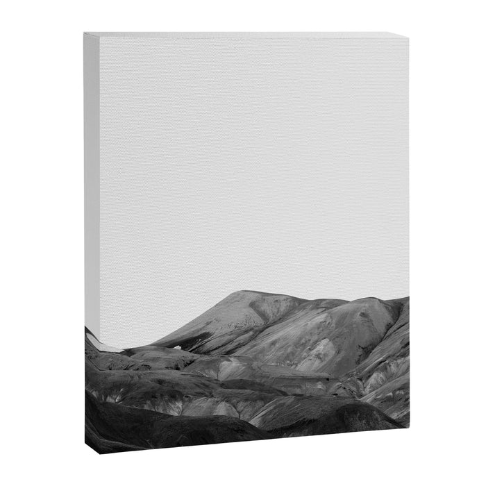 Mountain Range, Minimalist Art, Mountain Canvas Print Gallery Image 1
