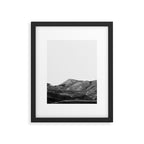 Mountain Range, Minimalist Art, Mountain Framed Art Print Gallery Image 5