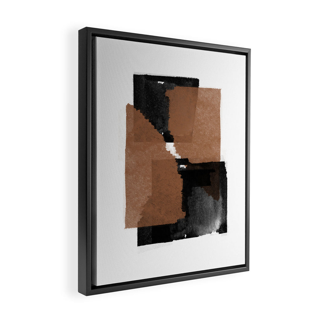 Natural Abstract Framed Canvas Print Gallery Image 2