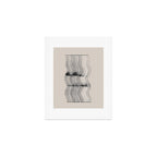 Neutral Minimal Graphic Art Print Gallery Image 1