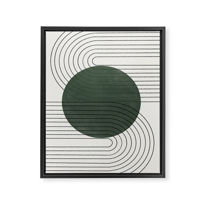 New Greeny Balance Framed Canvas Print Gallery Image 6
