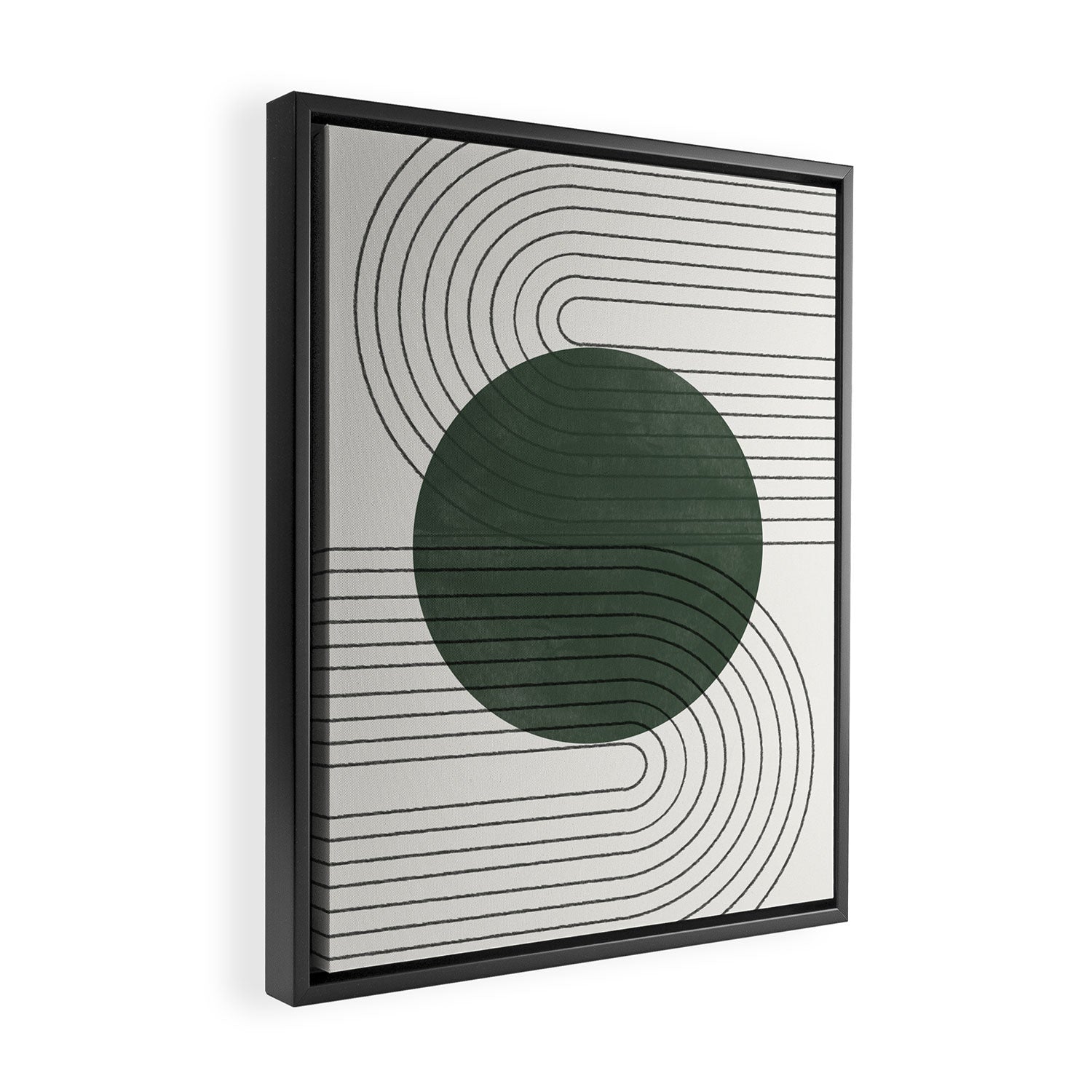 New Greeny Balance Framed Canvas Print Gallery Image 2
