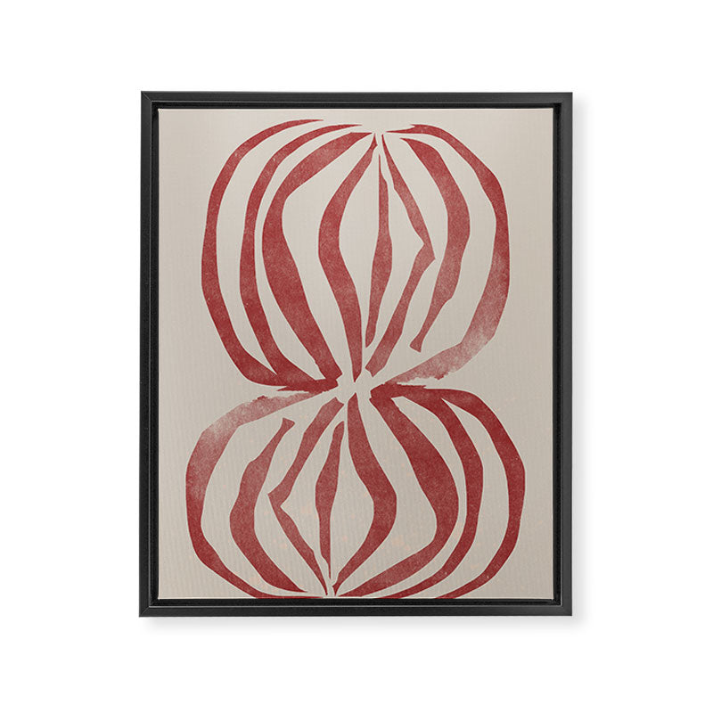New Vase Line Art Framed Canvas Print Gallery Image 6
