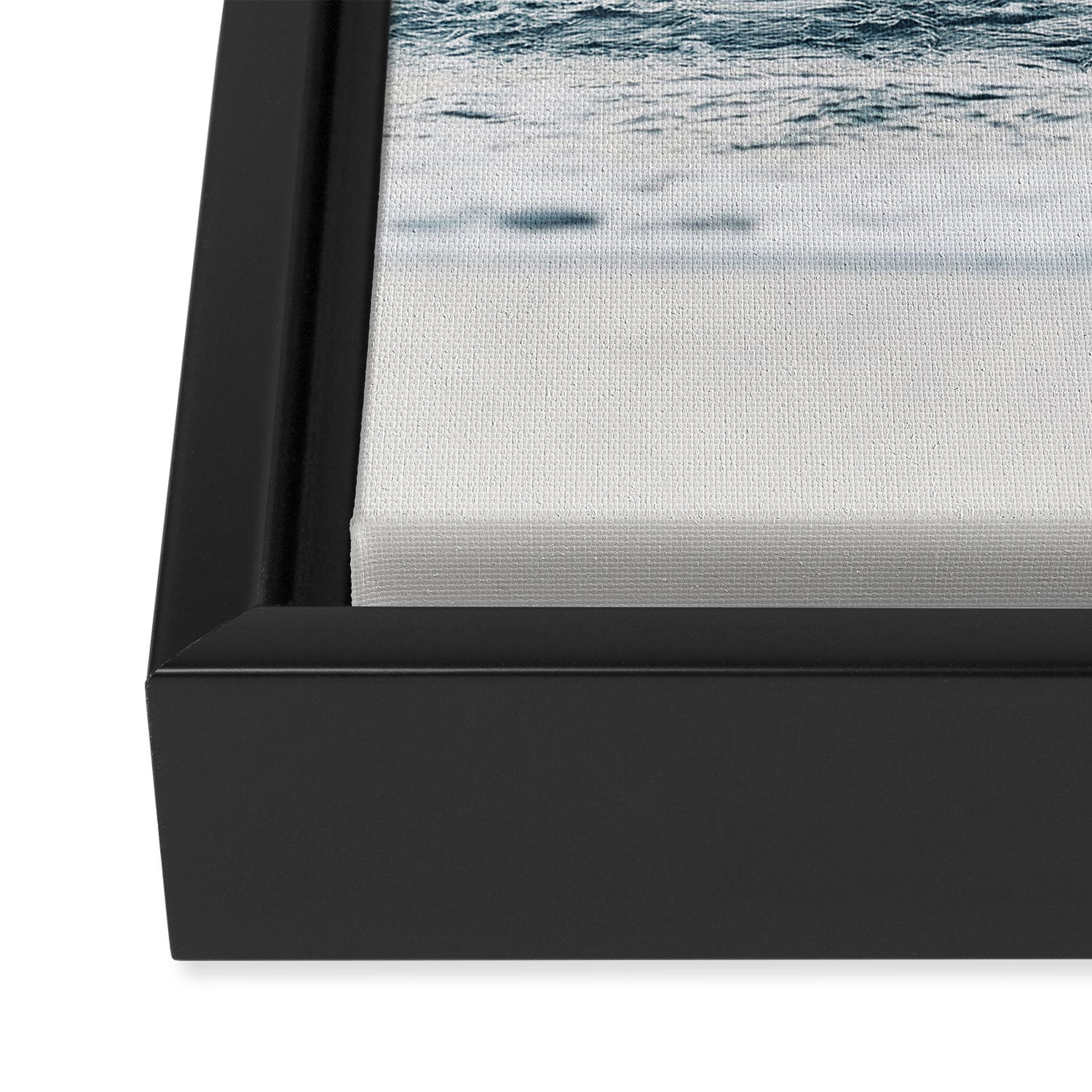 Ocean, waves Framed Canvas Print Gallery Image 3