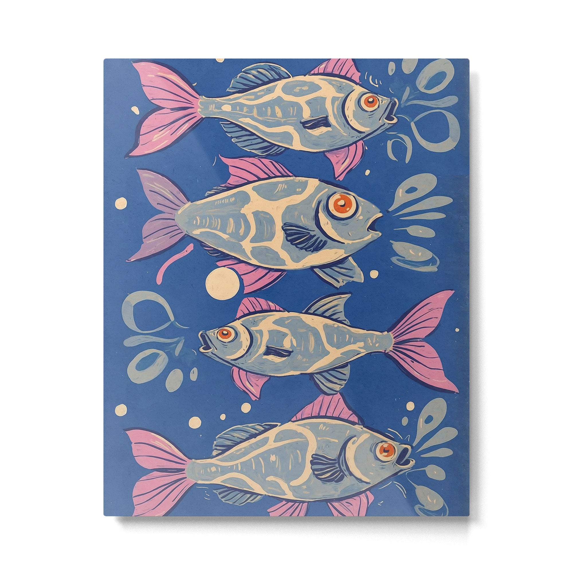 Oceanic Life - Fishes Metal Print Gallery Image 4