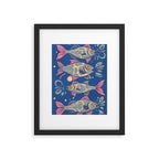 Oceanic Life - Fishes Framed Art Print Gallery Image 5