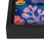 Oceanic Life Framed Canvas Print Gallery Image 3