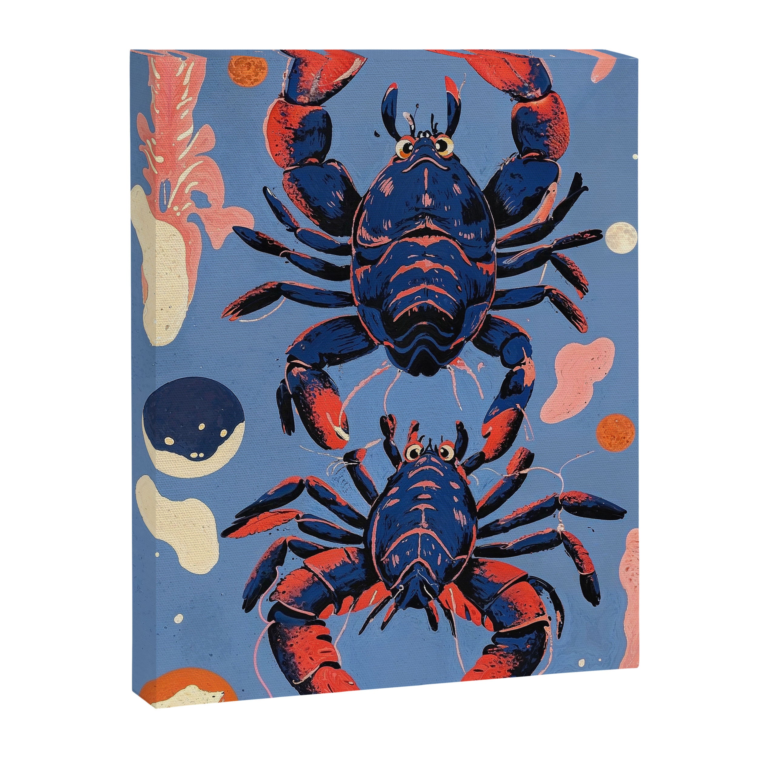 Oceanic Life - Lobster Canvas Print Gallery Image 6
