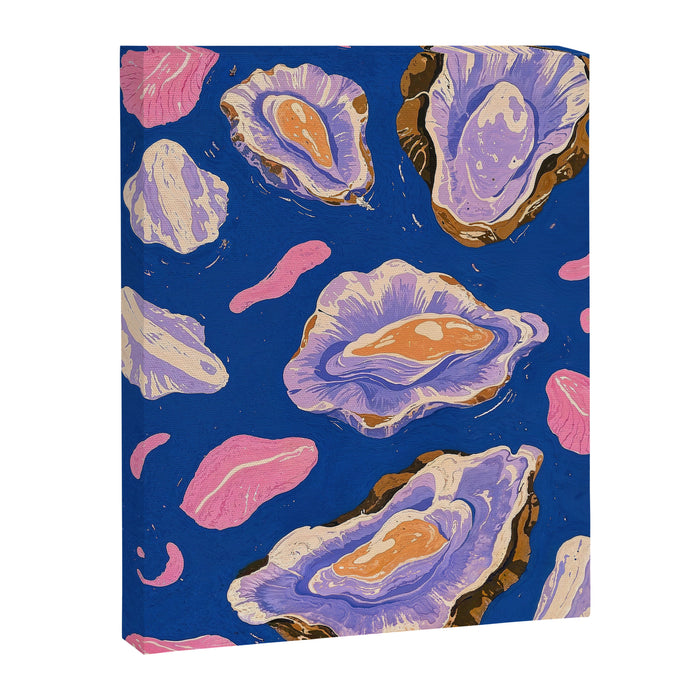 Oceanic Life - Oysters II Canvas Print Gallery Image 1