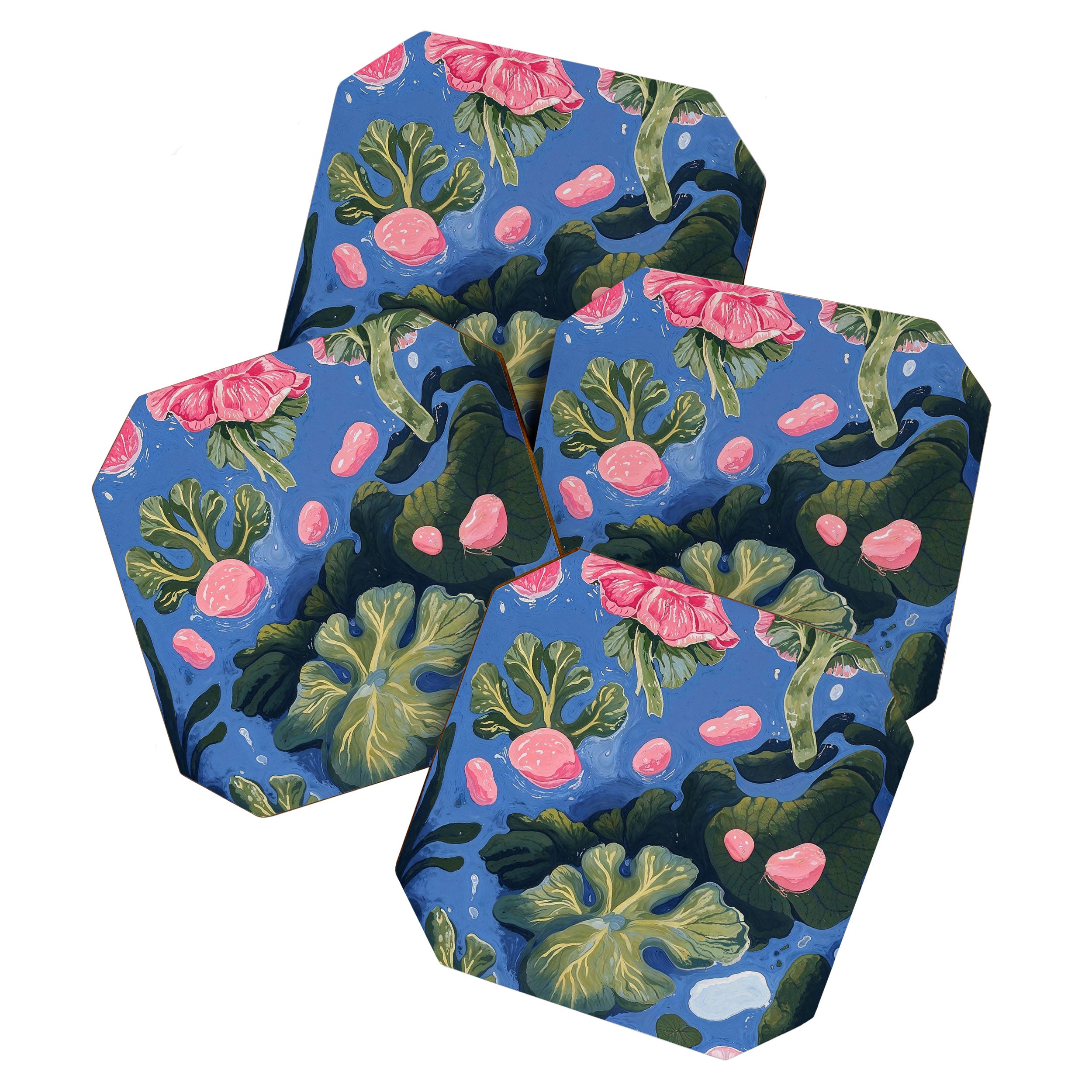 Oceanic Life - Plants and Flowers Coaster Gallery Image 1