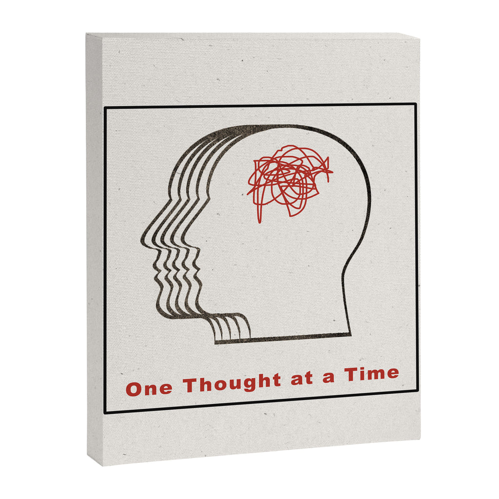 One Thought at a Time Canvas Print Gallery Image 8