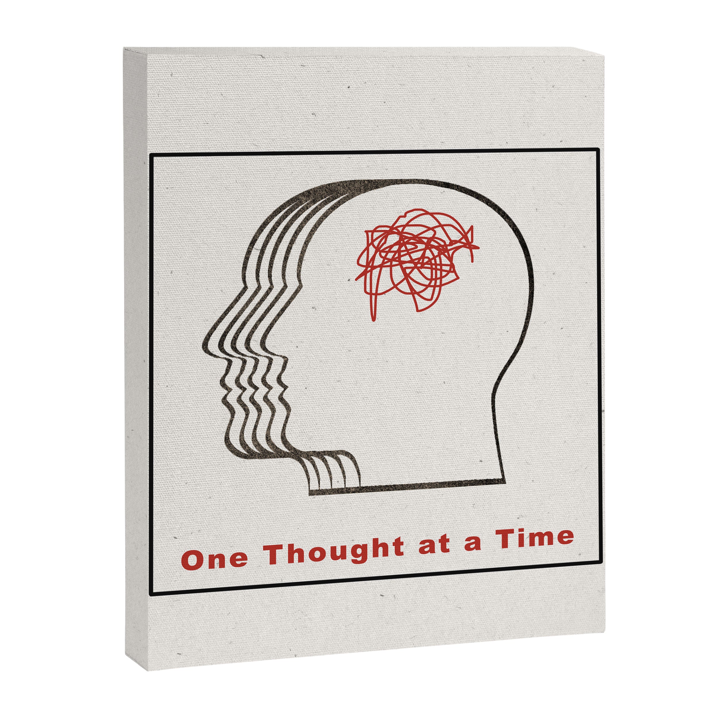 One Thought at a Time Canvas Print Gallery Image 8