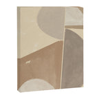 Organic Neutral Tones Shapes Canvas Print Gallery Image 6