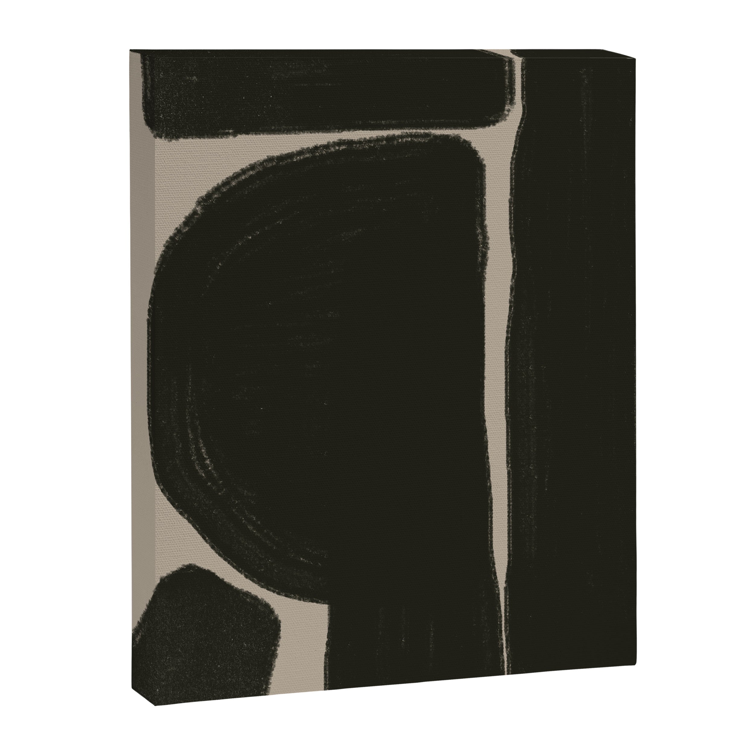 Organic Trendy Shapes Canvas Print Gallery Image 6