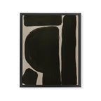Organic Trendy Shapes Framed Canvas Print Gallery Image 6