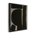 Organic Trendy Shapes Framed Canvas Print Gallery Image 2