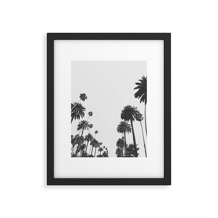Palm Spring California, Palms Framed Art Print Gallery Image 1
