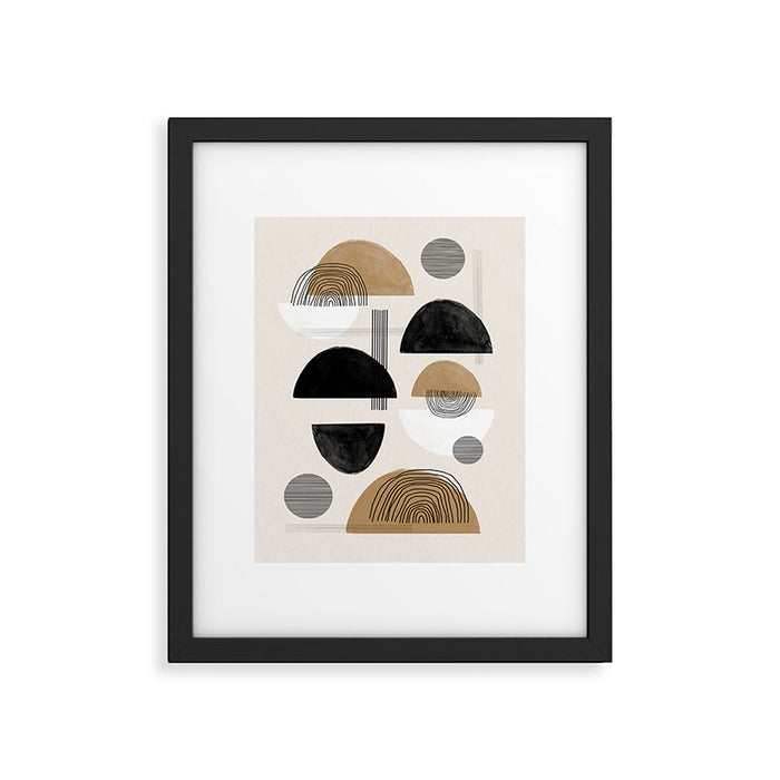 Paper Collage Art Framed Art Print Gallery Image 1