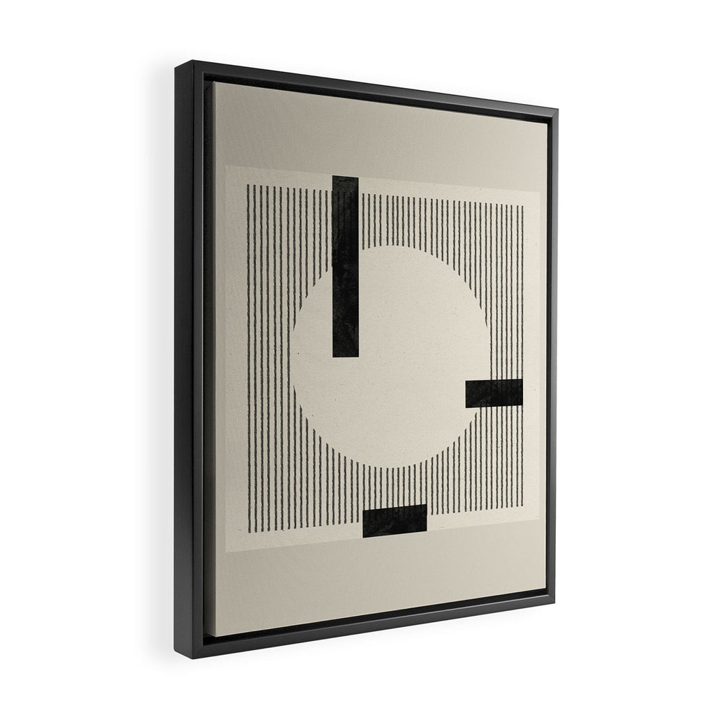 Paper Collage I Framed Canvas Print Gallery Image 2