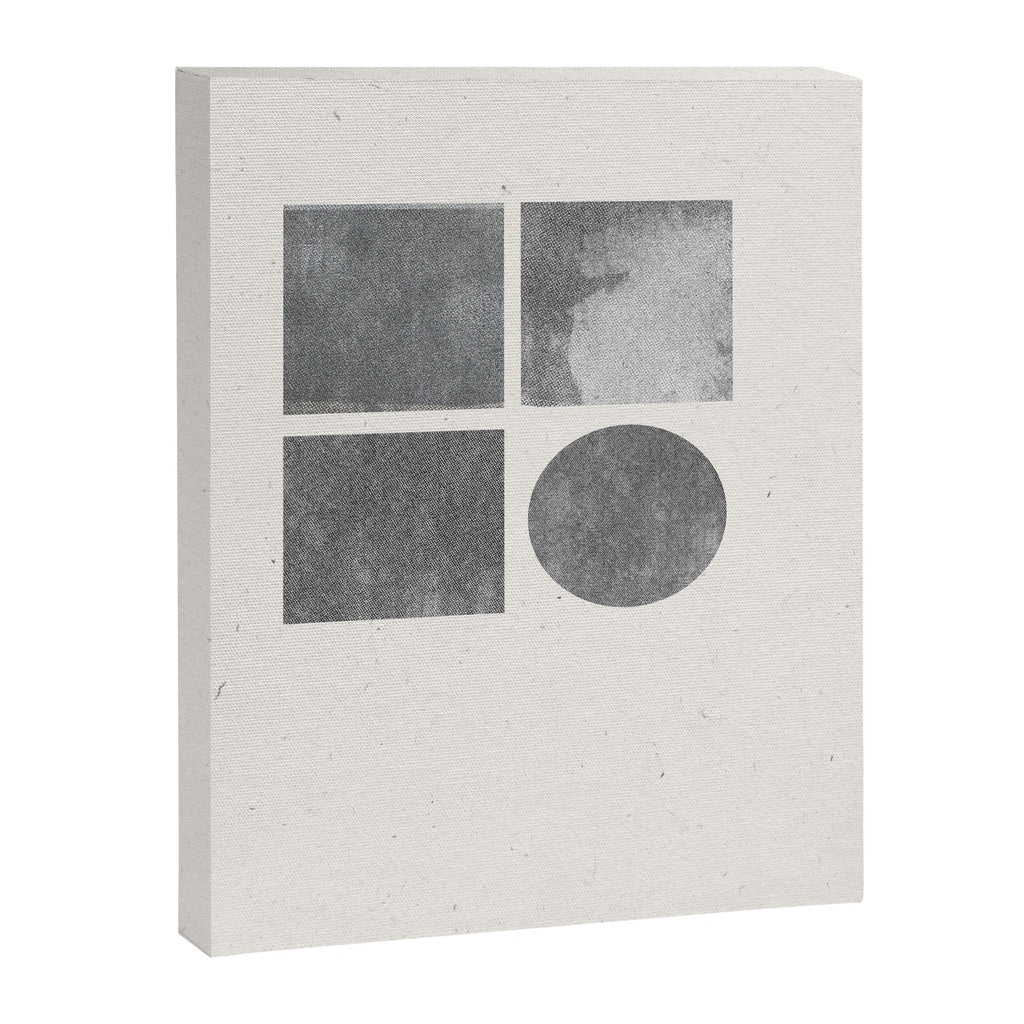 Paper Collage Minimal Objects Canvas Print Gallery Image 6