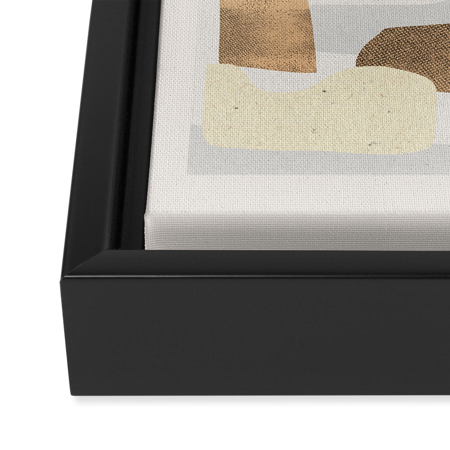 Paper Cut Composition Framed Canvas Print Gallery Image 3
