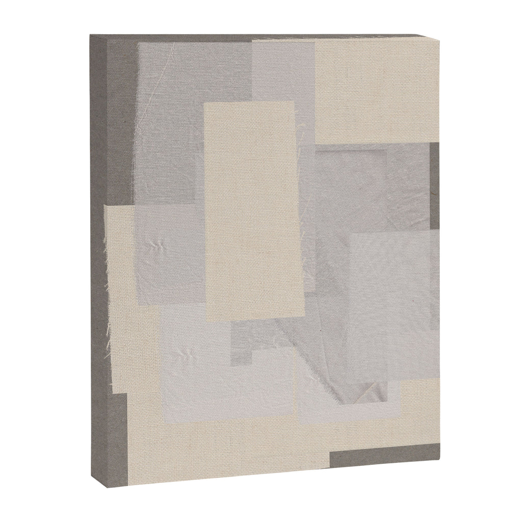 Pattern on Pattern Paper Collage Contemporary Texture  Canvas Print Gallery Image 6