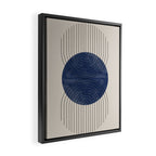 Perfect Touch Blue Framed Canvas Print Gallery Image 2