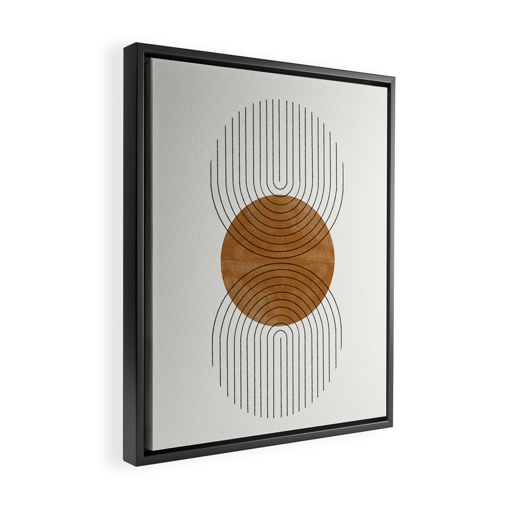 Perfect Touch Light II Framed Canvas Print Gallery Image 2