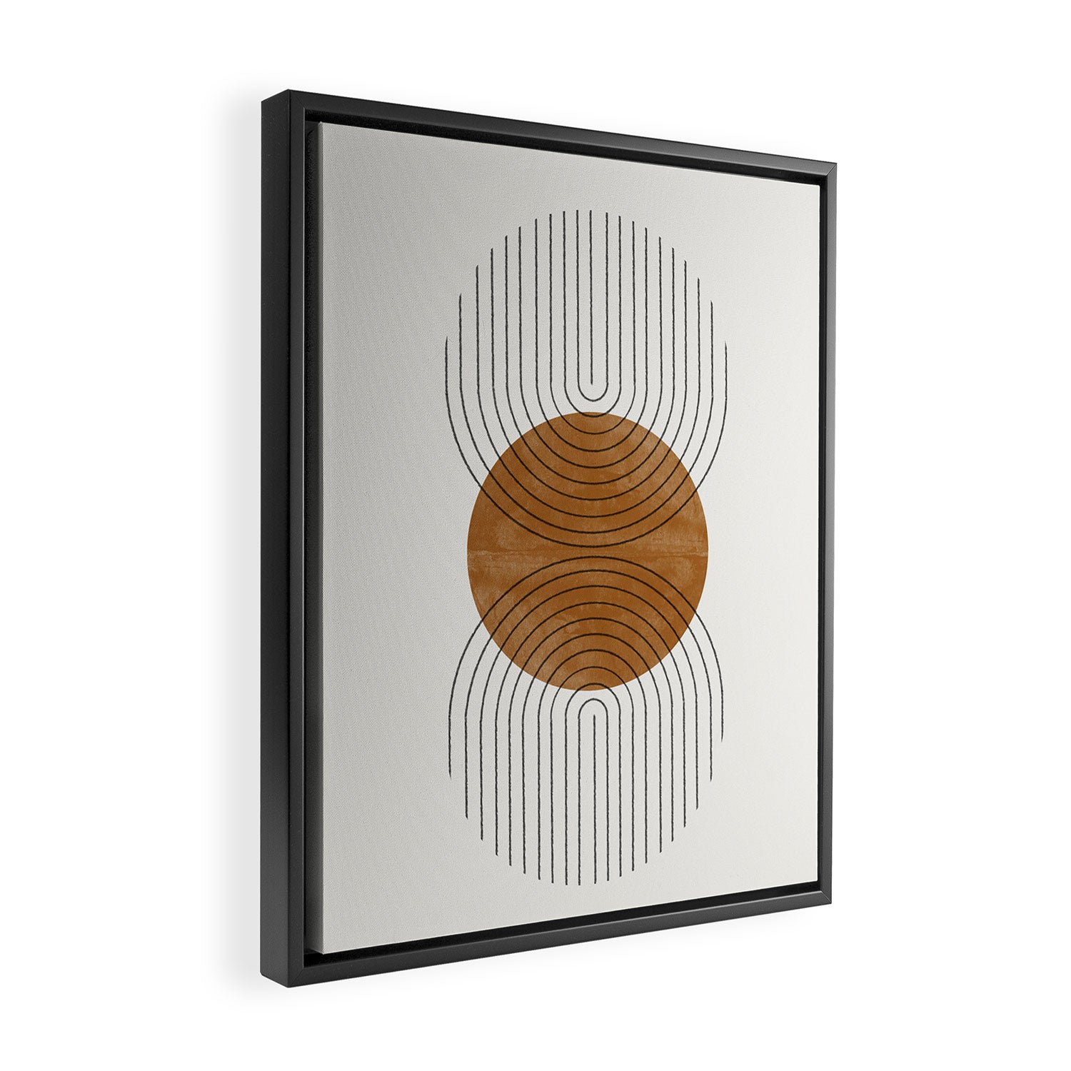 Perfect Touch Light II Framed Canvas Print Gallery Image 2